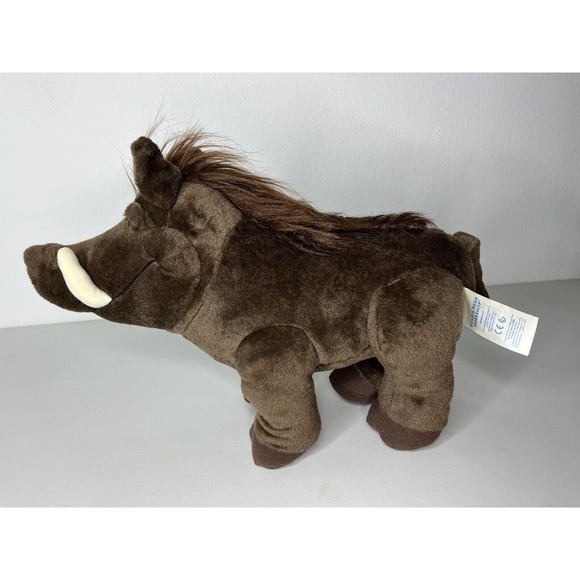 Build A Bear Workshop Disney The Lion King Pumbaa Warthog Plush Stuffed Animal - Picture 2 of 7